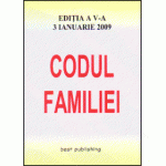 Codul familiei - editia a V-a - actualizata la 3 ianuarie 2009