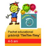 PACHET EDUCATIONAL GRADINITA TIMTIM-TIMY, 4-5 ANI