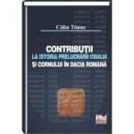 Contributii la istoria prelucrarii osului si cornului in Dacia romana