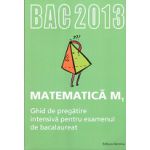 Bacalaureat 2013 Matematică M1. Ghid de pregătire intensivă pentru examenul de bacalaureat 2013