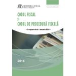 Codul fiscal și codul de procedură fiscală - ianuarie 2016