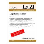 Legislatia pensiilor (actualizat la 15.02.2010)