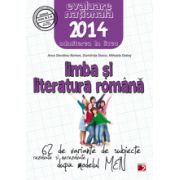EVALUAREA NATIONALA  2014 LIMBA SI LITERATURA ROMANA - 62 DE VARIANTE DE SUBIECTE DUPA MODELUL MEN - CLASA A VIII-A