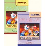 Stiinte pentru juniori, Chimie, Fizica, Biologie (2 vol.)