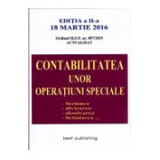 Contabilitatea unor Operatiuni Speciale 18 marite 2016 - Fuziunea - Diviziunea - Dizolvarea - Lichidarea. Ordinul M. F. P. nr. 897/2015 actualizat