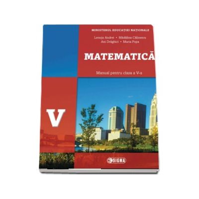 Matematica, manual pentru clasa a V-a - Lenuta Andrei (Contine editia digitala)