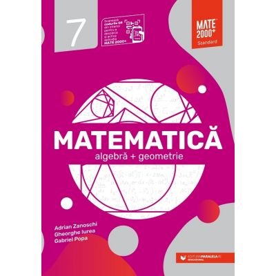 Matematică Standard 2021 - Algebră, geometrie. Clasa a VII-a - PARALELA 45